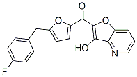 457946-65-5,Methanone,  [5-[(4-fluorophenyl)methyl]-2-furanyl](3-hydroxyfuro[3,2-b]pyridin-2-yl)-