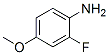 458-52-6,2-FLUORO-4-METHOXYANILINE