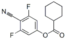 458549-24-1,Cyclohexanecarboxylic acid, 4-cyano-3,5-difluorophenyl ester