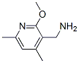 46002-83-9,1-(2-METHOXY-4,6-DIMETHYLPYRIDIN-3-YL)METHANAMINE