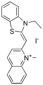 4609-41-0,2-[(3-ethyl-3H-benzothiazol-2-ylidene)methyl]-1-methylquinolinium iodide
