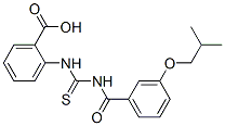 461408-07-1,2-[[[[3-(2-METHYLPROPOXY)BENZOYL]AMINO]THIOXOMETHYL]AMINO]-BENZOIC ACID