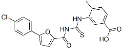 461408-84-4,3-[[[[[5-(4-CHLOROPHENYL)-2-FURANYL]CARBONYL]AMINO]THIOXOMETHYL]AMINO]-4-METHYL-BENZOIC ACID