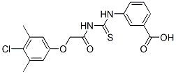 461415-71-4,3-[[[[(4-CHLORO-3,5-DIMETHYLPHENOXY)ACETYL]AMINO]THIOXOMETHYL]AMINO]-BENZOIC ACID