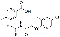462097-63-8,3-[[[[(4-CHLORO-2-METHYLPHENOXY)ACETYL]AMINO]THIOXOMETHYL]AMINO]-4-METHYL-BENZOIC ACID