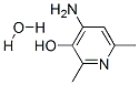 462601-25-8,3-Pyridinol, 4-amino-2,6-dimethyl-, monohydrate (9CI)