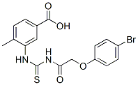 462602-14-8,3-[[[[(4-BROMOPHENOXY)ACETYL]AMINO]THIOXOMETHYL]AMINO]-4-METHYL-BENZOIC ACID