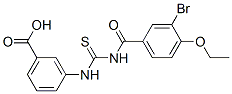 462613-53-2,3-[[[(3-BROMO-4-ETHOXYBENZOYL)AMINO]THIOXOMETHYL]AMINO]-BENZOIC ACID