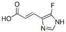 464924-70-7,2-Propenoicacid,3-(5-fluoro-1H-imidazol-4-yl)-,(2E)-(9CI)