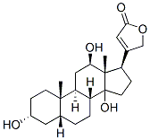 465-14-5,(3alpha,5beta,12beta)-3,12,14-trihydroxycard-20(22)-enolide