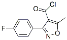 465514-05-0,3-(4-FLUOROPHENYL)-5-METHYL-4-ISOXAZOLECARBONYL CHLORIDE