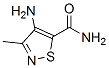 4680-98-2,5-Isothiazolecarboxamide,  4-amino-3-methyl-