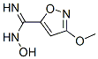 468067-96-1,5-Isoxazolecarboximidamide,N-hydroxy-3-methoxy-