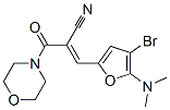 469906-86-3,Morpholine,  4-[3-[4-bromo-5-(dimethylamino)-2-furanyl]-2-cyano-1-oxo-2-propenyl]-  (9CI)