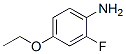 470702-37-5,Benzenamine, 4-ethoxy-2-fluoro- (9CI)