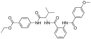 471259-47-9,Benzoic acid, 4-[[(2S)-2-[[2-[(4-methoxybenzoyl)amino]benzoyl]amino]-3-methyl-1-oxobutyl]amino]-, ethyl ester (9CI)
