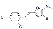 471264-53-6,2-Furanamine,  3-bromo-5-[[(2,4-dichlorophenyl)imino]methyl]-N,N-dimethyl-