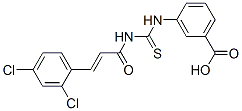 471275-98-6,3-[[[[3-(2,4-DICHLOROPHENYL)-1-OXO-2-PROPENYL]AMINO]THIOXOMETHYL]AMINO]-BENZOIC ACID