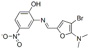471289-56-2,Phenol,  2-[[[4-bromo-5-(dimethylamino)-2-furanyl]methylene]amino]-4-nitro-