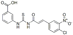 471881-13-7,3-[[[[3-(4-CHLORO-3-NITROPHENYL)-1-OXO-2-PROPENYL]AMINO]THIOXOMETHYL]AMINO]-BENZOIC ACID