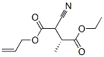 473445-13-5,Butanedioic acid, 2-cyano-3-methyl-, 4-ethyl 1-(2-propenyl) ester, (3R)- (9CI)