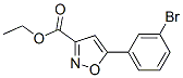 473538-02-2,5-(3-BROMOPHENYL)-3-ISOXAZOLECARBOXYLIC ACID ETHYL ESTER