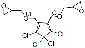 47385-50-2,2,2'-[(1,4,5,6,7,7-hexachlorobicyclo[2.2.1]hept-5-ene-2,3-diyl)bis(methyleneoxymethylene)]bisoxirane