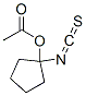 474055-68-0,Cyclopentanol, 1-isothiocyanato-, acetate (ester) (9CI)