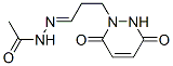 474333-22-7,Acetic acid, [3-(3,6-dihydro-3,6-dioxo-1(2H)-pyridazinyl)propylidene]hydrazide (9CI)