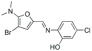 474485-12-6,Phenol,  2-[[[4-bromo-5-(dimethylamino)-2-furanyl]methylene]amino]-5-chloro-
