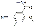474554-08-0,Benzamide, 5-cyano-2-ethoxy-N,4-dimethyl- (9CI)