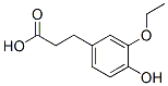 474940-58-4,Benzenepropanoic acid, 3-ethoxy-4-hydroxy- (9CI)