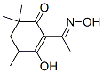 474942-37-5,2-Cyclohexen-1-one, 3-hydroxy-2-[1-(hydroxyimino)ethyl]-4,6,6-trimethyl- (9CI)