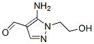 474956-99-5,1H-Pyrazole-4-carboxaldehyde, 5-amino-1-(2-hydroxyethyl)- (9CI)