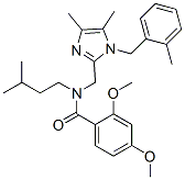475466-57-0,BENZAMIDE, N-[[4,5-DIMETHYL-1-[(2-METHYLPHENYL)METHYL]-1H-IMIDAZOL-2-YL]METHYL]-2,4-DIMETHOXY-N-(3-METHYLBUTYL)-