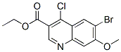 476194-45-3,ETHYL 6-BROMO-4-CHLORO-7-METHOXYQUINOLINE-3-CARBOXYLATE