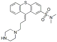 47623-20-1,(9E)-N,N-dimethyl-9-(3-piperazin-1-ylpropylidene)thioxanthene-2-sulfon amide