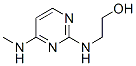 476340-29-1,Ethanol, 2-[[4-(methylamino)-2-pyrimidinyl]amino]- (9CI)