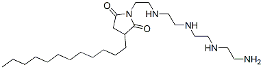 47688-63-1,1-[2-[[2-[[2-[(2-aminoethyl)amino]ethyl]amino]ethyl]amino]ethyl]-3-dodecylpyrrolidine-2,5-dione