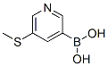 477251-98-2,5-(Methylthio)pyridine-3-boronic acid