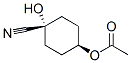 477344-74-4,Cyclohexanecarbonitrile, 4-(acetyloxy)-1-hydroxy-, cis- (9CI)