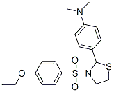 477489-32-0,Thiazolidine, 2-[4-(dimethylamino)phenyl]-3-[(4-ethoxyphenyl)sulfonyl]- (9CI)