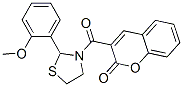 477515-59-6,Thiazolidine, 2-(2-methoxyphenyl)-3-[(2-oxo-2H-1-benzopyran-3-yl)carbonyl]- (9CI)