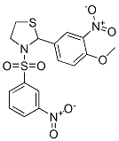 477515-77-8,Thiazolidine, 2-(4-methoxy-3-nitrophenyl)-3-[(3-nitrophenyl)sulfonyl]- (9CI)
