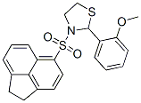 477516-10-2,Thiazolidine, 3-[(1,2-dihydro-5-acenaphthylenyl)sulfonyl]-2-(2-methoxyphenyl)- (9CI)