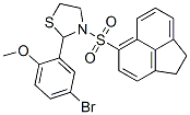 477516-11-3,Thiazolidine, 2-(5-bromo-2-methoxyphenyl)-3-[(1,2-dihydro-5-acenaphthylenyl)sulfonyl]- (9CI)