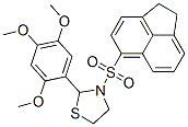 477516-12-4,Thiazolidine, 3-[(1,2-dihydro-5-acenaphthylenyl)sulfonyl]-2-(2,4,5-trimethoxyphenyl)- (9CI)