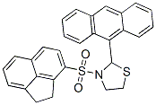 477516-23-7,Thiazolidine, 2-(9-anthracenyl)-3-[(1,2-dihydro-3-acenaphthylenyl)sulfonyl]- (9CI)