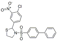 477516-26-0,Thiazolidine, 3-([1,1-biphenyl]-4-ylsulfonyl)-2-(4-chloro-3-nitrophenyl)- (9CI)