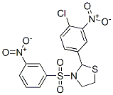 477516-28-2,Thiazolidine, 2-(4-chloro-3-nitrophenyl)-3-[(3-nitrophenyl)sulfonyl]- (9CI)
